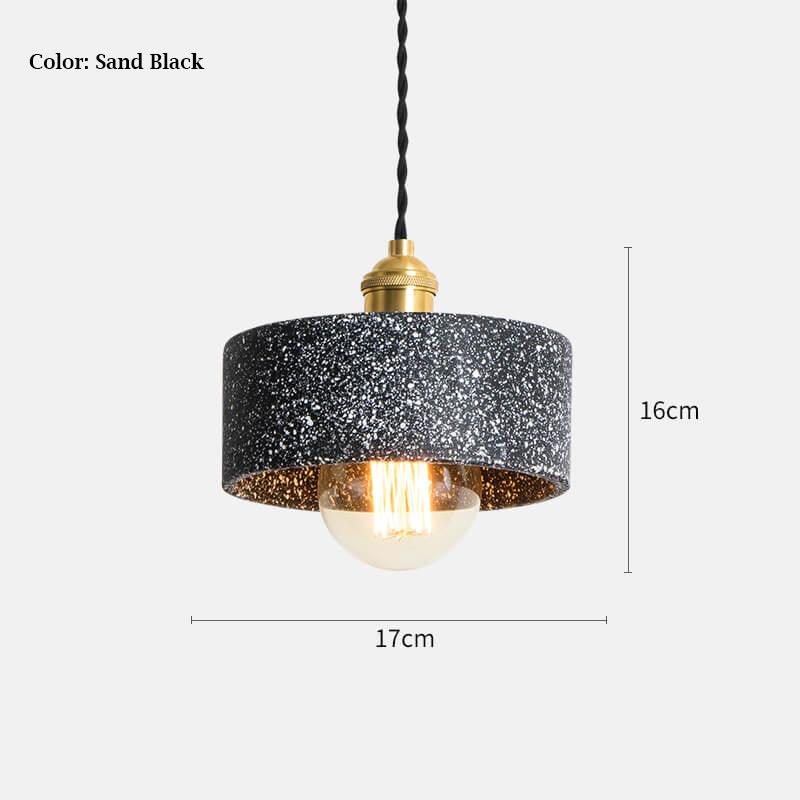 Cement Pendant Lamp - Loft Industrial Style Pendant Lights Fixtures - Kitchen Island Hanging Light