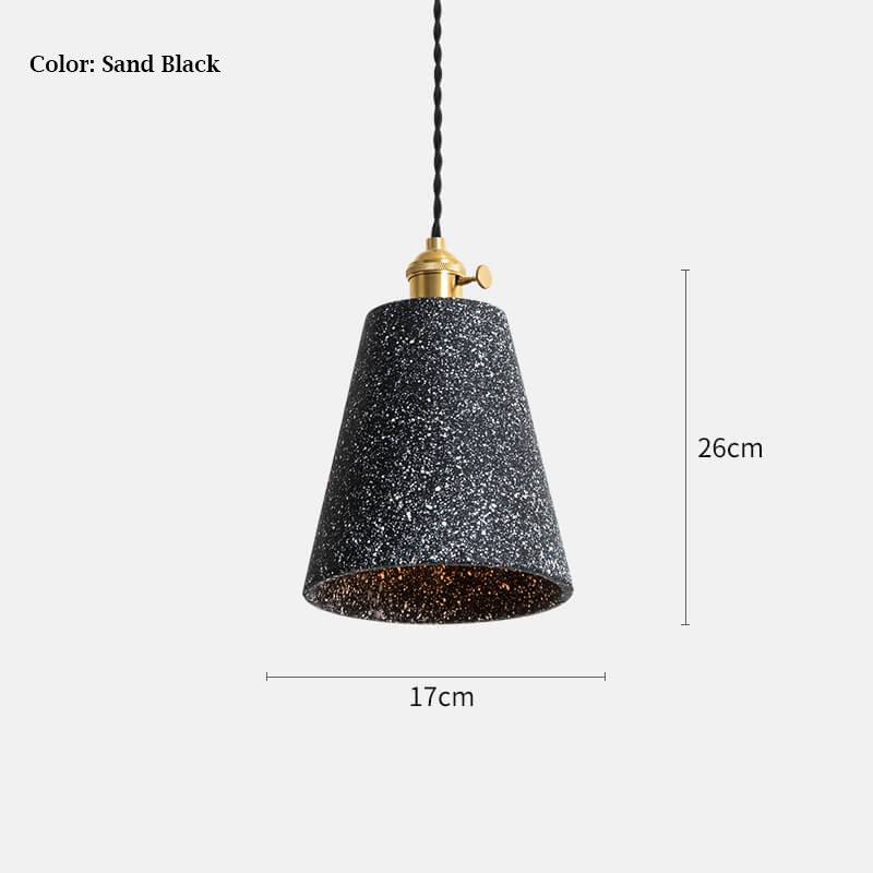 Cement Pendant Lamp - Loft Industrial Style Pendant Lights Fixtures - Kitchen Island Hanging Light