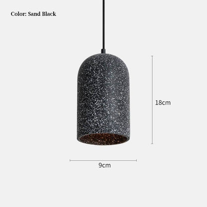 Cement Pendant Lamp - Loft Industrial Style Pendant Lights Fixtures - Kitchen Island Hanging Light