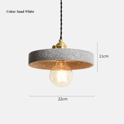 Cement Pendant Lamp - Loft Industrial Style Pendant Lights Fixtures - Kitchen Island Hanging Light