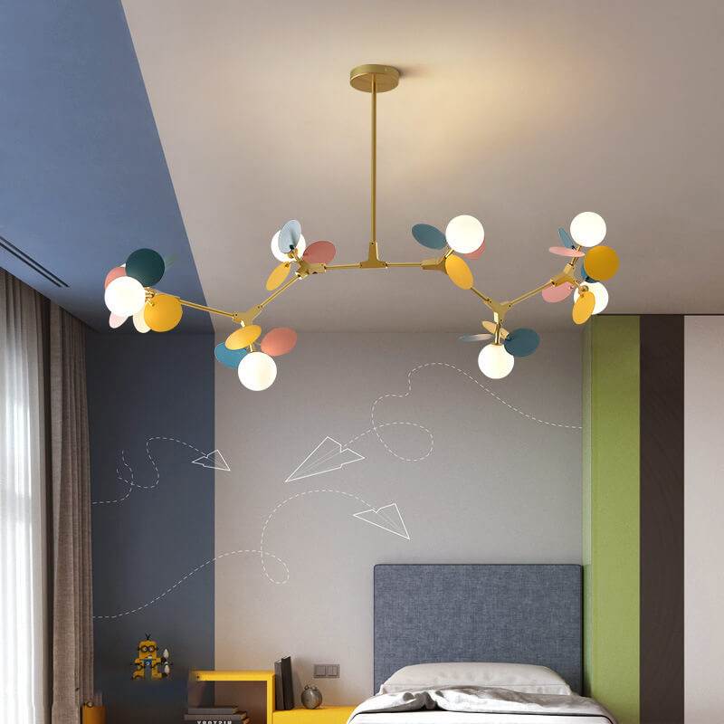 Colorful Branch Ceiling Lamp - Europe Art Pendant Lights - Lamps Loft Lighting Fixtures