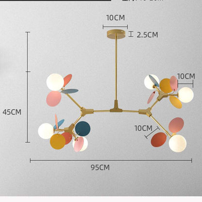 Colorful Branch Ceiling Lamp - Europe Art Pendant Lights - Lamps Loft Lighting Fixtures
