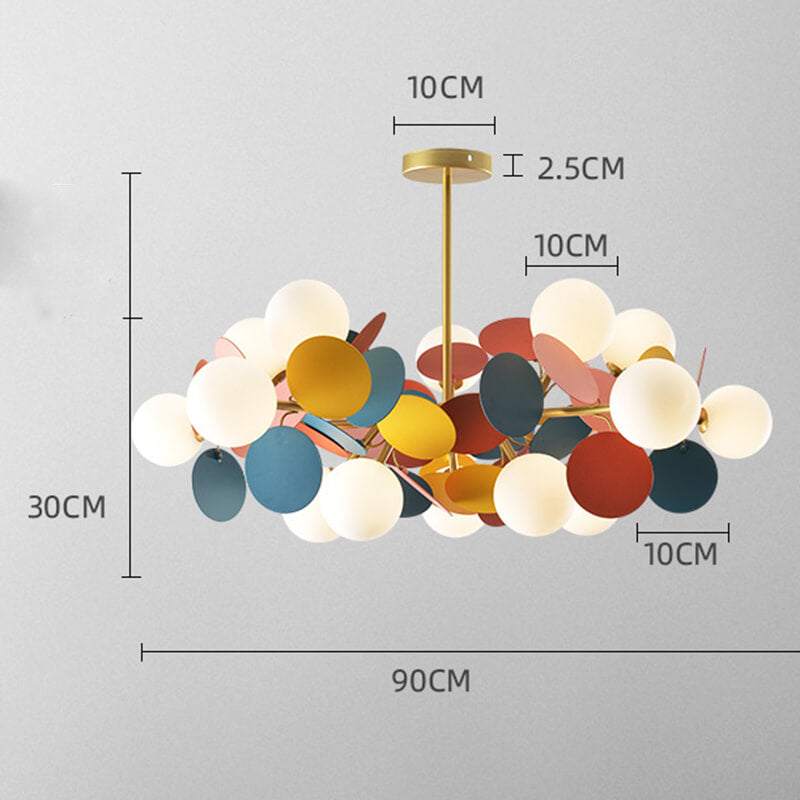 Colorful Branch Ceiling Lamp - Europe Art Pendant Lights - Lamps Loft Lighting Fixtures