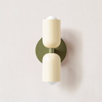 Cream Double Head Lights - Modern Cream Wall Sconce