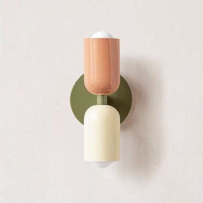 Cream Double Head Lights - Modern Cream Wall Sconce