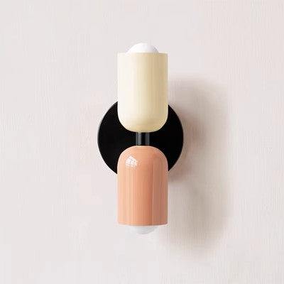 Cream Double Head Lights - Modern Cream Wall Sconce