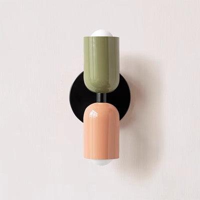 Cream Double Head Lights - Modern Cream Wall Sconce