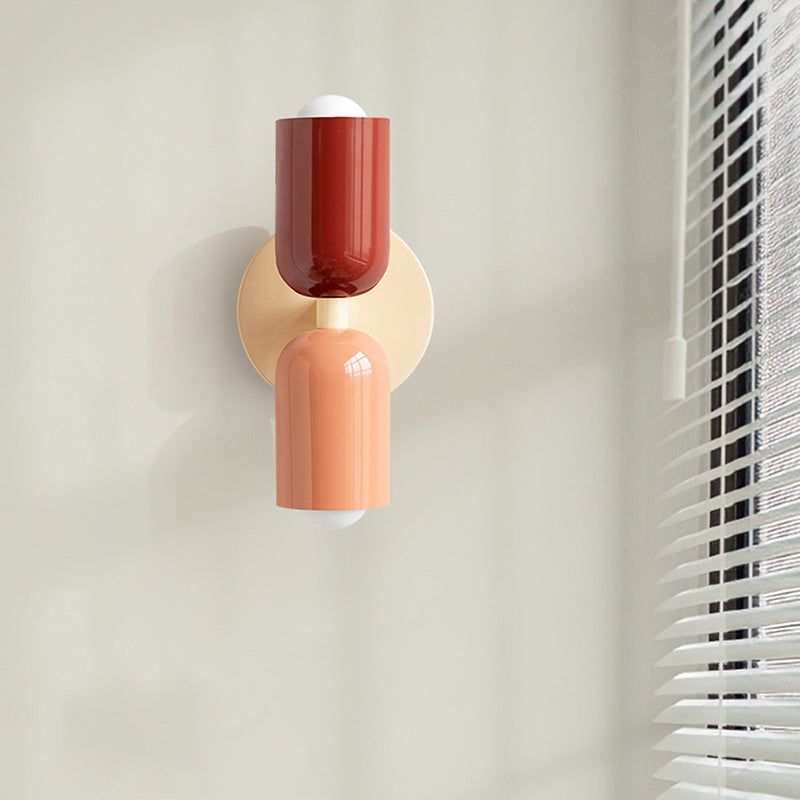 Cream Double Head Lights - Modern Cream Wall Sconce