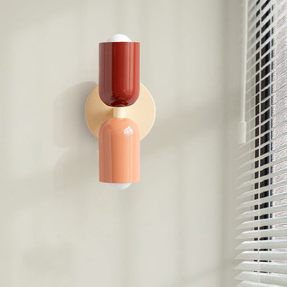 Cream Double Head Lights - Modern Cream Wall Sconce