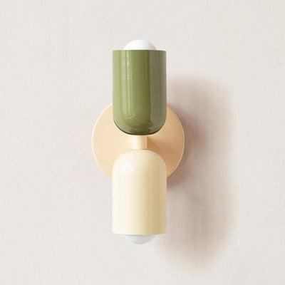 Cream Double Head Lights - Modern Cream Wall Sconce