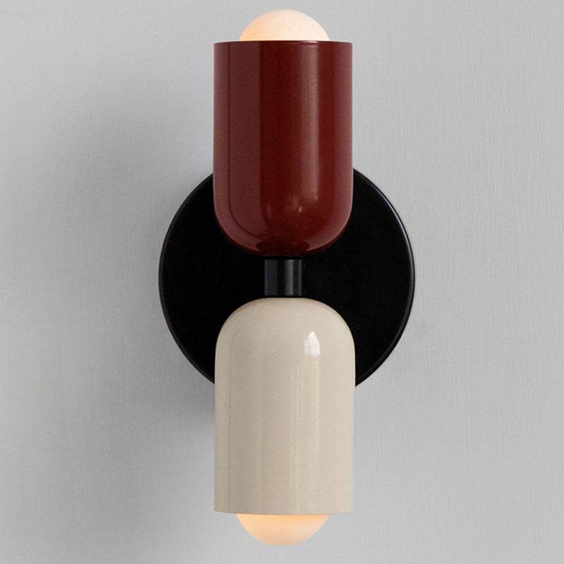 Cream Double Head Lights - Modern Cream Wall Sconce