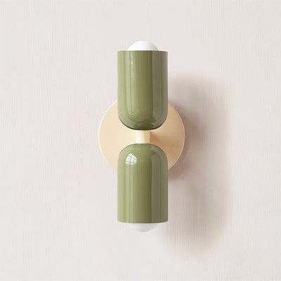 Cream Double Head Lights - Modern Cream Wall Sconce