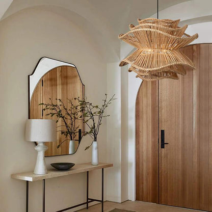 Creative Multi-level Rattan Lamp - New Design Flower Wicker Light Shade