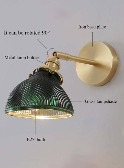 Nordic Light Emerald Green Chandelier LED - Minimalist Glass Light - Wall Light Fixtures