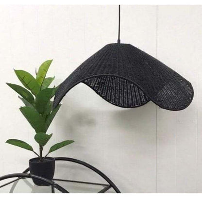 Hand-woven Special-shaped Rattan Chandeliers - Simple Decorative Wicker Light Shade