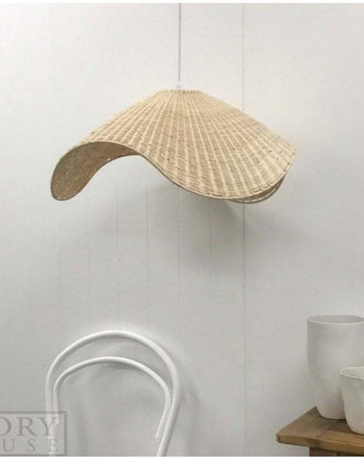 Hand-woven Special-shaped Rattan Chandeliers - Simple Decorative Wicker Light Shade