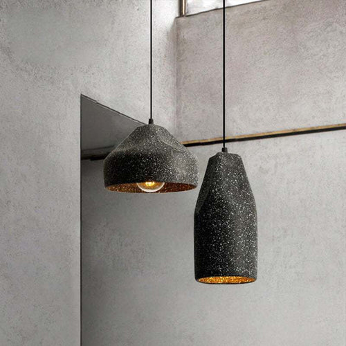Industrial Style Concrete Pendant Light Kitchen - Kitchen Island Hanging Light