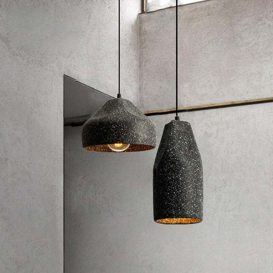 Industrial Style Concrete Pendant Light Kitchen - Kitchen Island Hanging Light