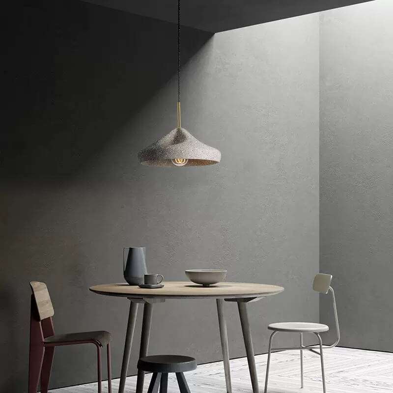 Industrial Style Concrete Pendant Light Kitchen - Kitchen Island Hanging Light