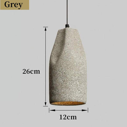 Industrial Style Concrete Pendant Light Kitchen - Kitchen Island Hanging Light