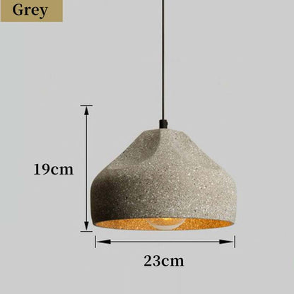 Industrial Style Concrete Pendant Light Kitchen - Kitchen Island Hanging Light