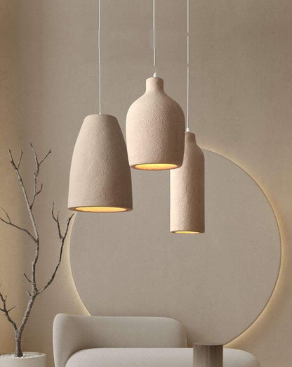 Japanese Wabi Sabi Light Fixtures - Nordic Vintage Hanging Lamp