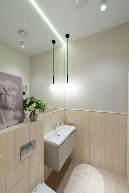 Modern Glass Ball Light Fixtures - Luminaire LED Kitchen Hanging Lights
