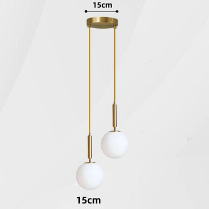 Modern Glass Ball Light Fixtures - Luminaire LED Kitchen Hanging Lights