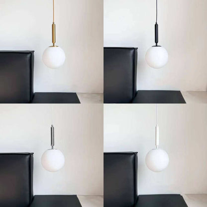 Modern Glass Ball Light Fixtures - Luminaire LED Kitchen Hanging Lights