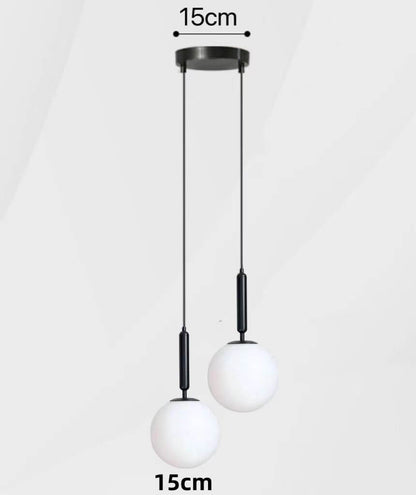 Modern Glass Ball Light Fixtures - Luminaire LED Kitchen Hanging Lights