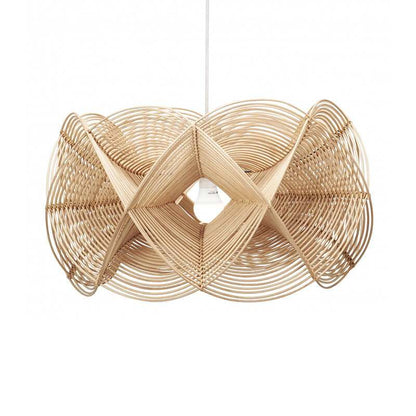 New Creative Rattan Pendant Lights Over Kitchen Island- Handmade Art Pendant Light