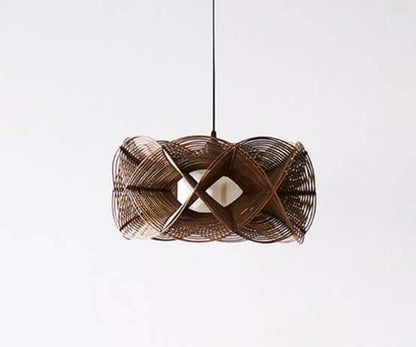 New Creative Rattan Pendant Lights Over Kitchen Island- Handmade Art Pendant Light