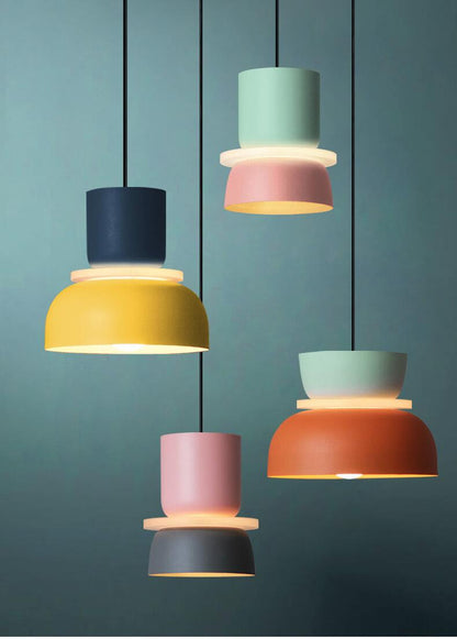 Macaron Nordic Pendant Lamps - Modern Style Hanging Pendant Lamps