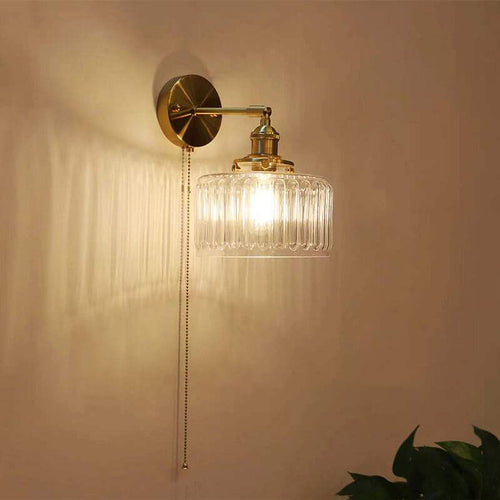 Nordic Wall Glass Lamp LED - Clear Glass Wall Light - Wall Light Fixtures