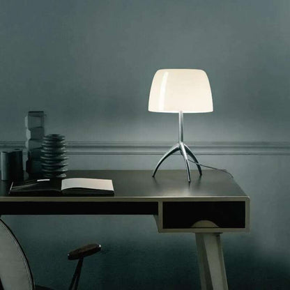 Tripod Desk Lamp - Italian Table Lamp in Glass
