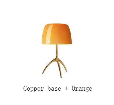 Tripod Desk Lamp - Italian Table Lamp in Glass