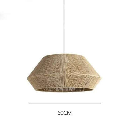 Vintage Hand-woven Hemp Rope Pendant Light - Hemp Rope Light Fixtures