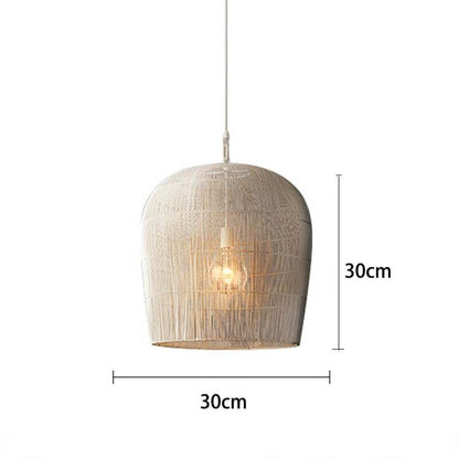 Wabi-sabi Style Rattan Pendant Lights - Creative Wabi Sabi Lighting
