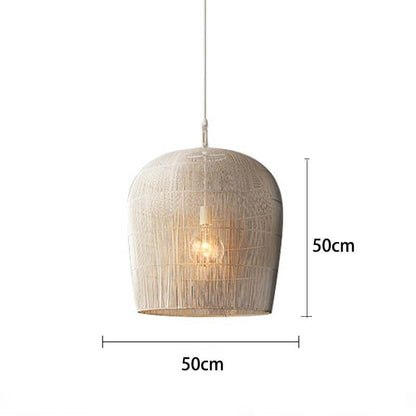 Wabi-sabi Style Rattan Pendant Lights - Creative Wabi Sabi Lighting