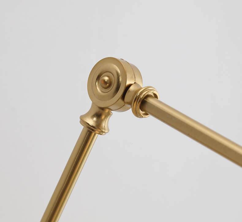 Ceramic Wall Lamp with Copper Swing Long Arm- Swing Arm Wall Lamp Ceramic